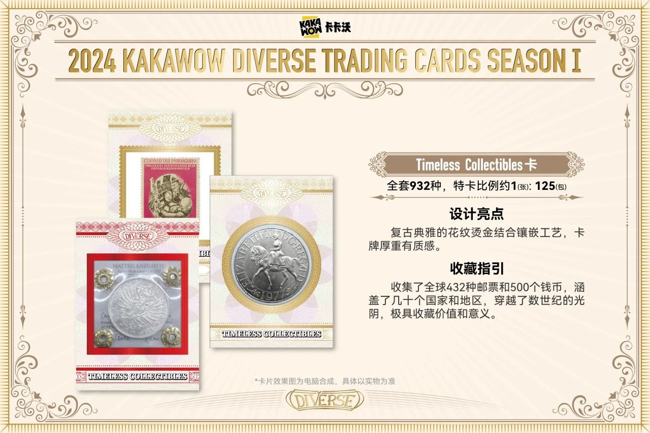 2024 Kakawow Diverse Trading Cards Season 1 sealed box
