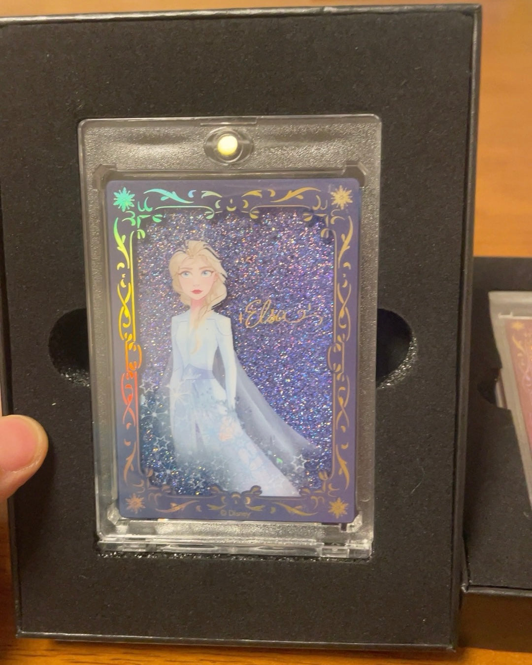 Card Fun Disney Frozen snow globe card: Elsa