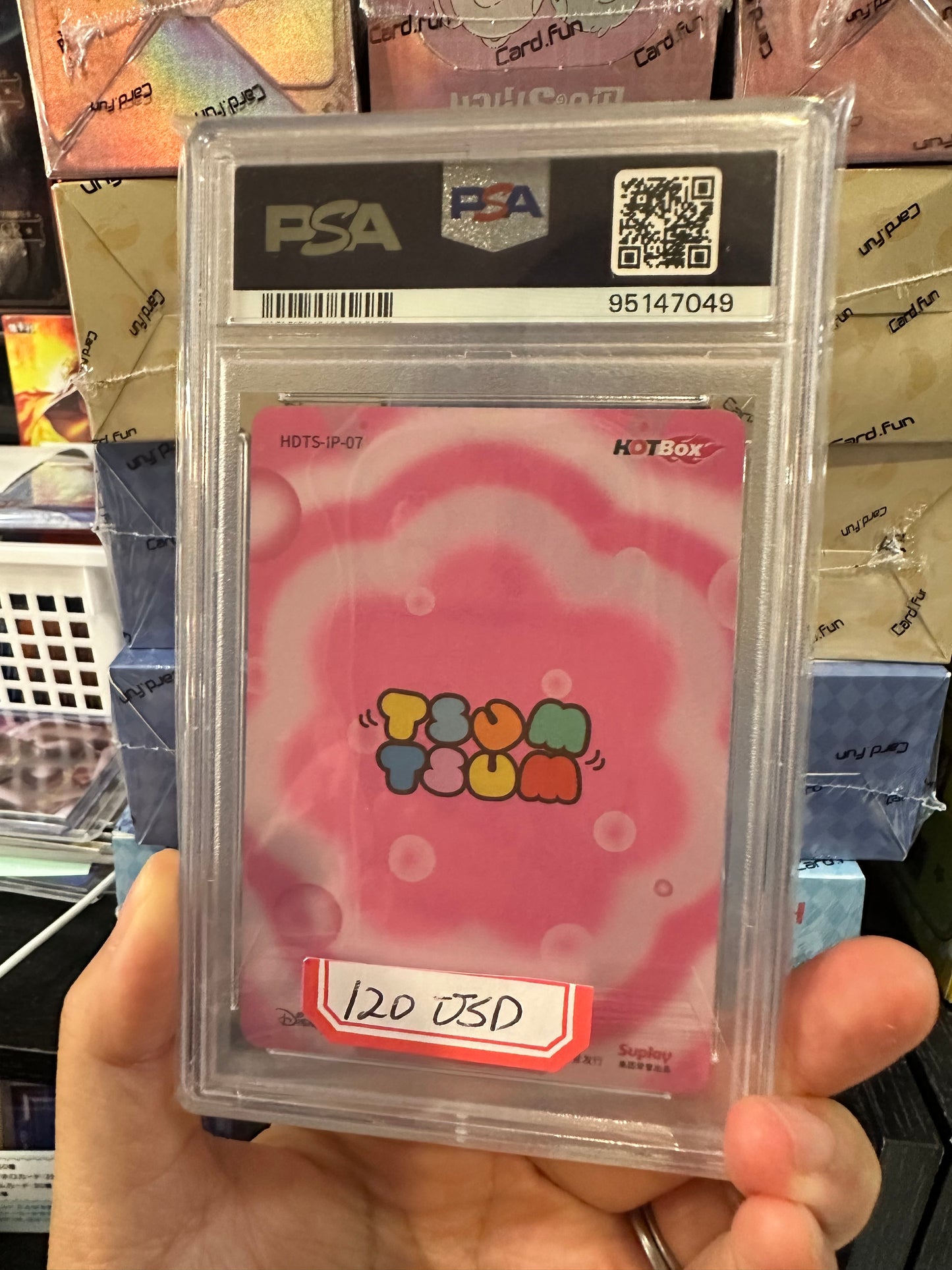2023 Kakawow Disney Tsum Tsum Pink Jessie PSA 10 US seller