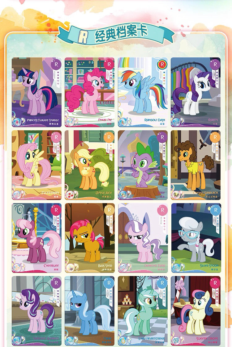 Kayou My Little Pony Collection Trading Card Moon Vol 7 Booster Box