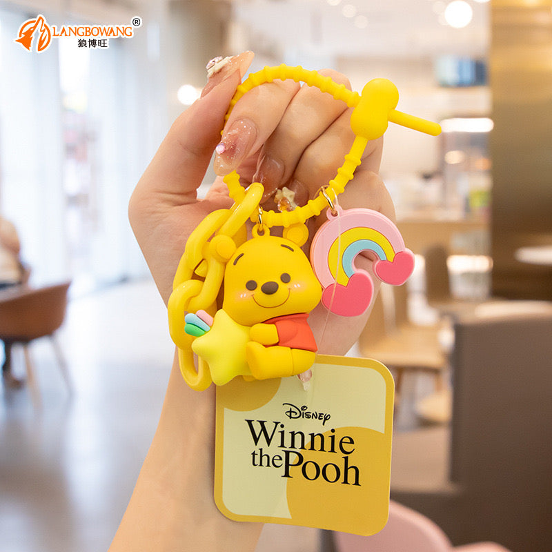 1 Winnie The Pooh Key Chain(Pooh/Piglet/Tigger/Eeyore) Disney