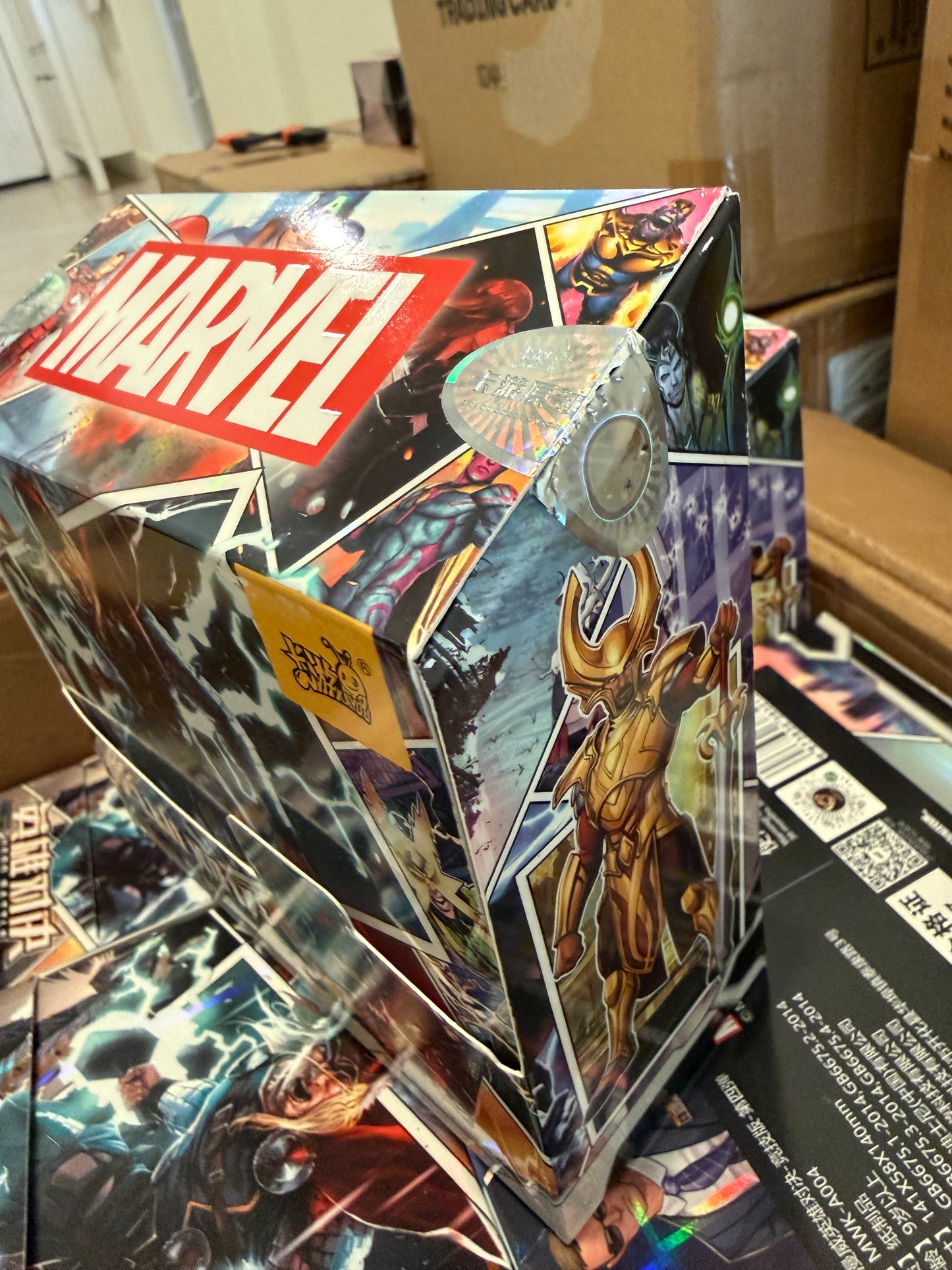 Kayou Marvel Hero Battle Series 4 Thor trading cards New Box