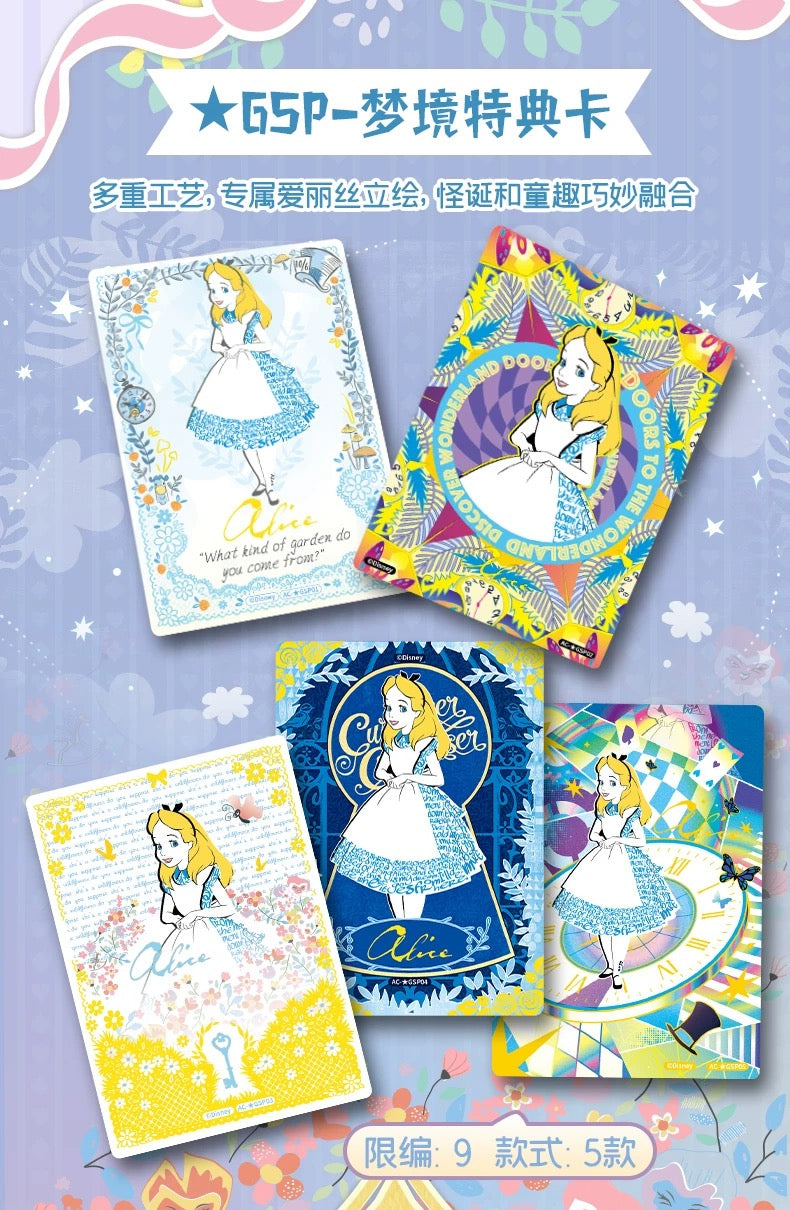 Card Fun 2025 Disney Alice In Wonderland Trading Card Random Box