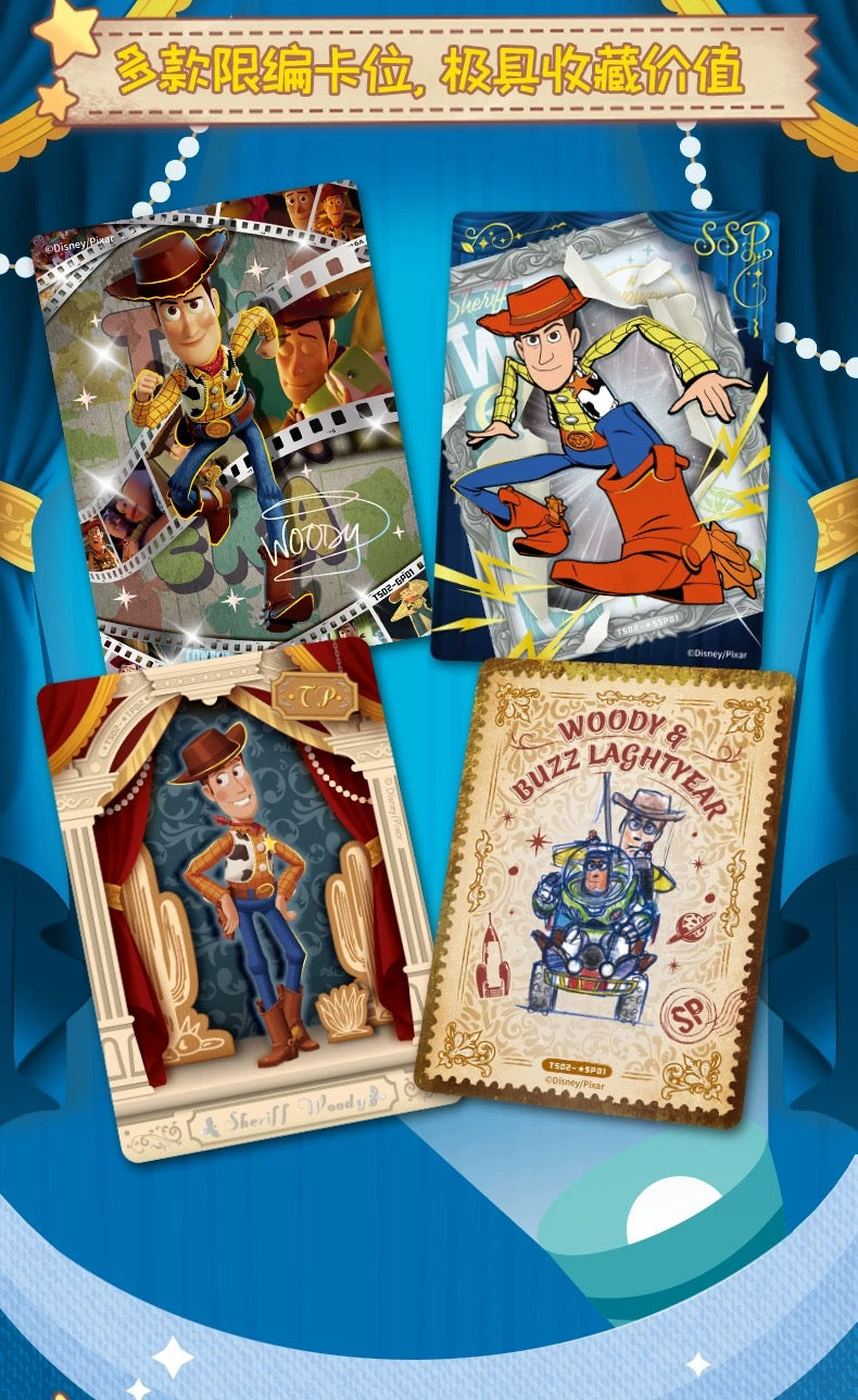 1 Box 2026 Card Fun Toy Story Time Exhibition trading cards