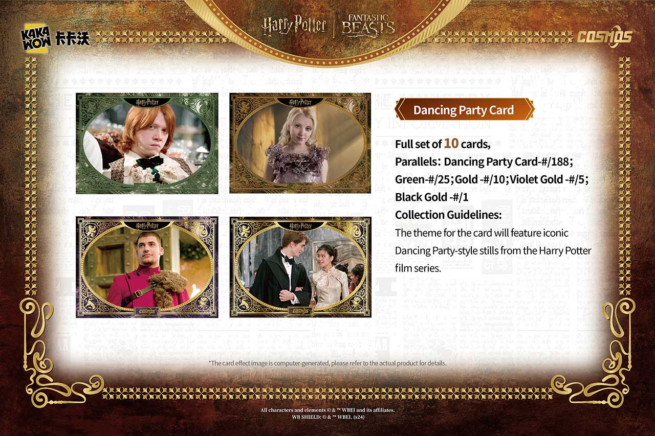 Kakawow 2025 Cosmos Harry Potter Trading Cards Sealed Box