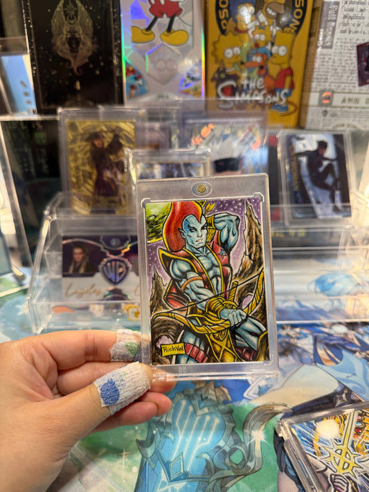 Finding Unicorn Marvel Guardians of galaxy 1/1 Sketch card:Yondu Artist:RichVal