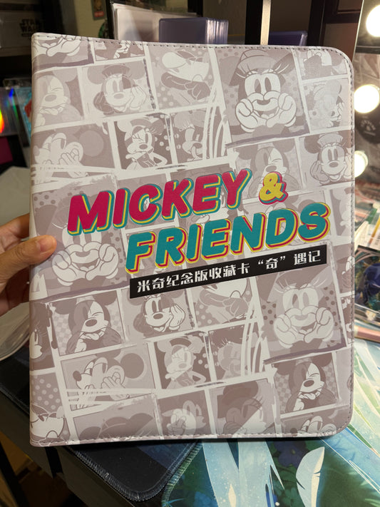 Card Fun Disney Mickey And Friends 9 Pockets binder Double Sided