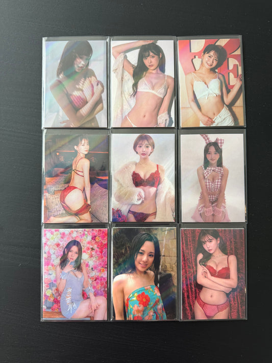 Hormone 4 Goddess Story Anime Waifu Card TCG Spicy Japanese AV stars 9 cards/set US seller
