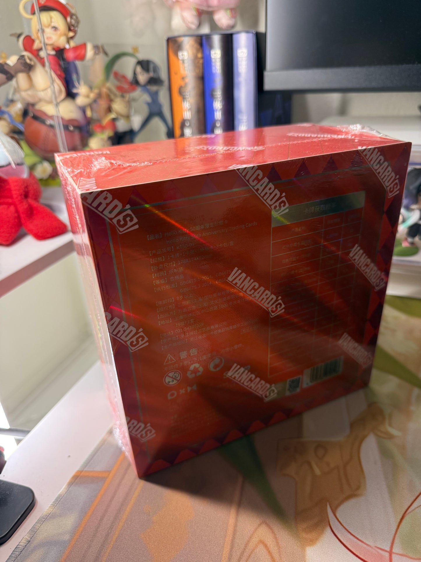 VANCARD'S HelloKitty 50th Anniversary Limited Collection Card Gift Box