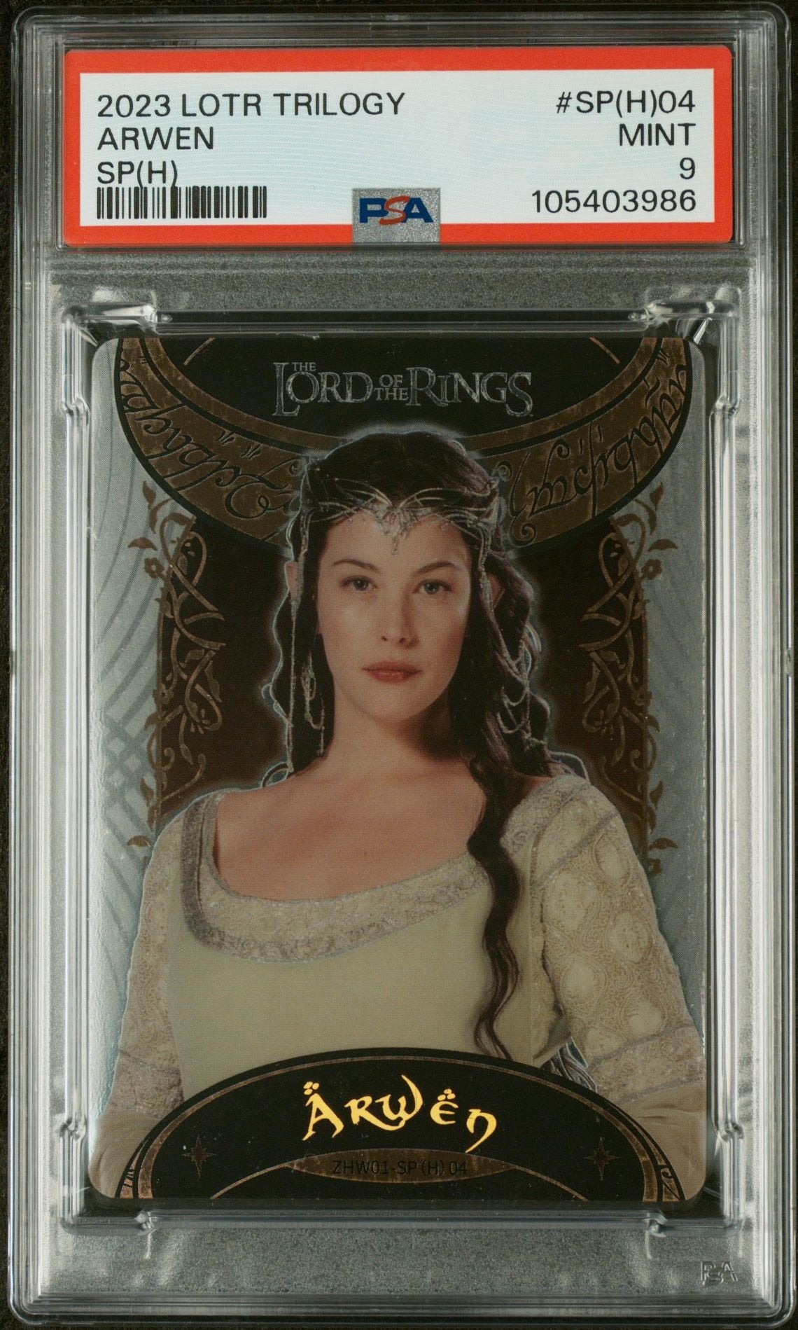2023 Card Fun LOTR Trilogy Arwen NO.24/99 SP(H)04 PSA 9
