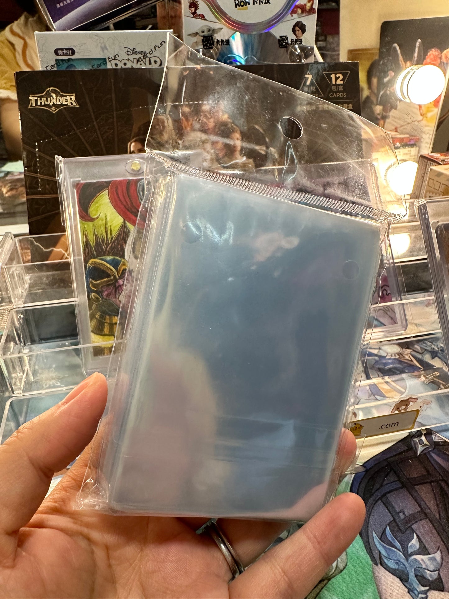 (100)1 pack Henwei Soft Sleeves card sleeves 67*94mm