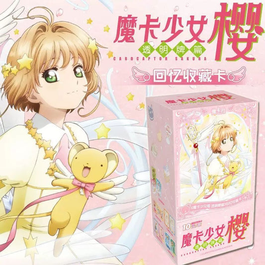 Card Fun CardCaptor Sakura CCG Transparent Card Collection Trading Cards Sealed Box