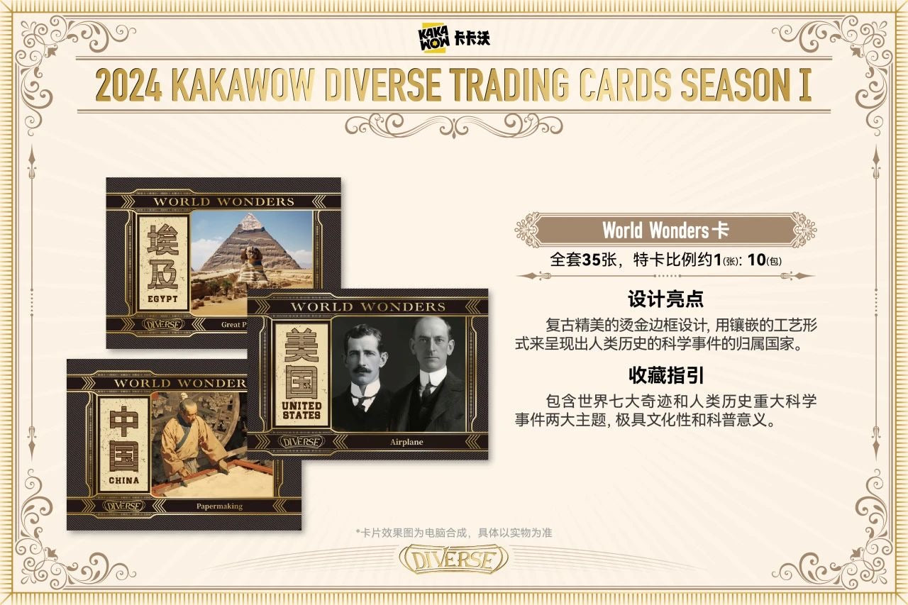 2024 Kakawow Diverse Trading Cards Season 1 sealed box