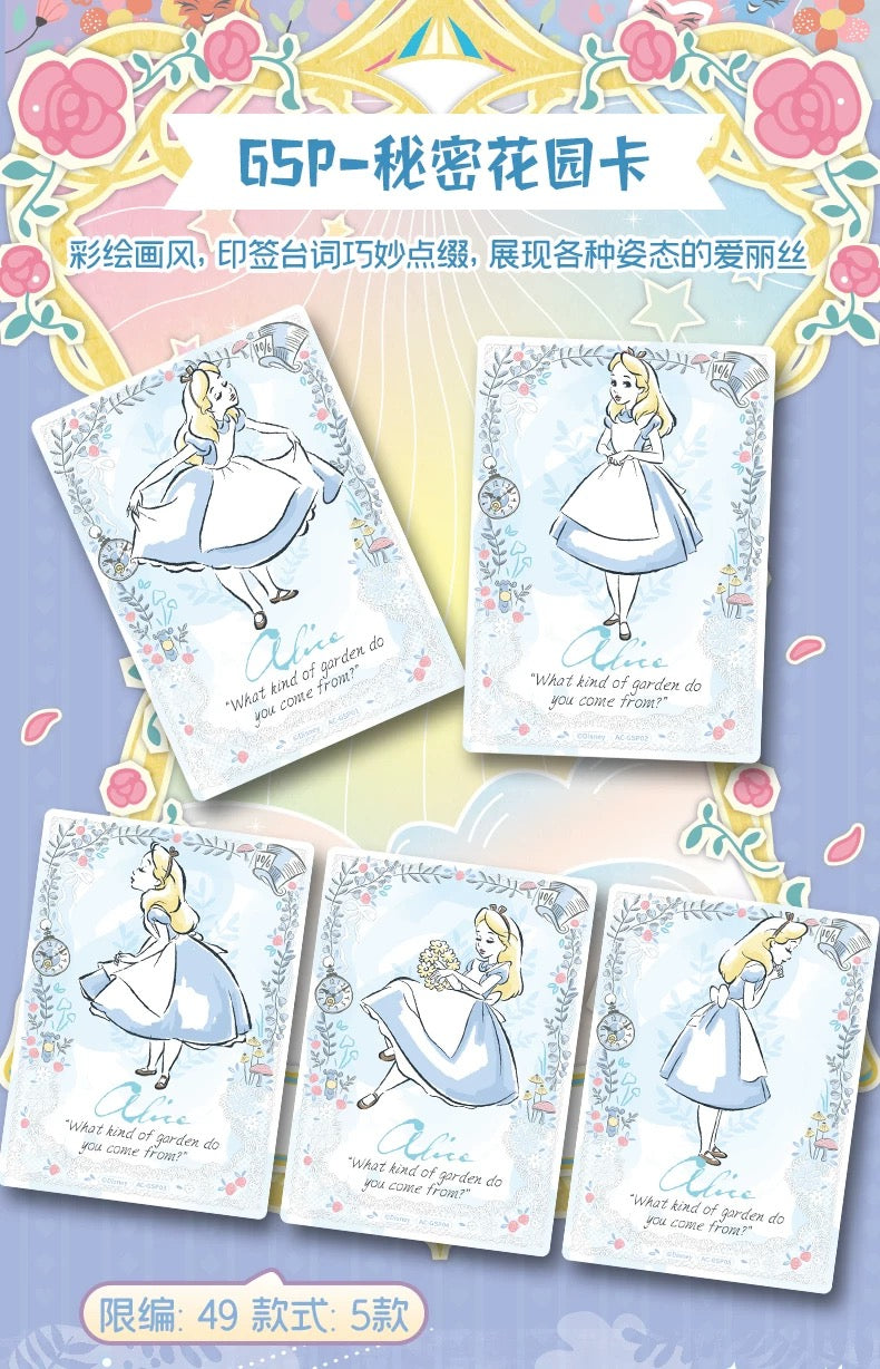 Card Fun 2025 Disney Alice In Wonderland Trading Card Random Box
