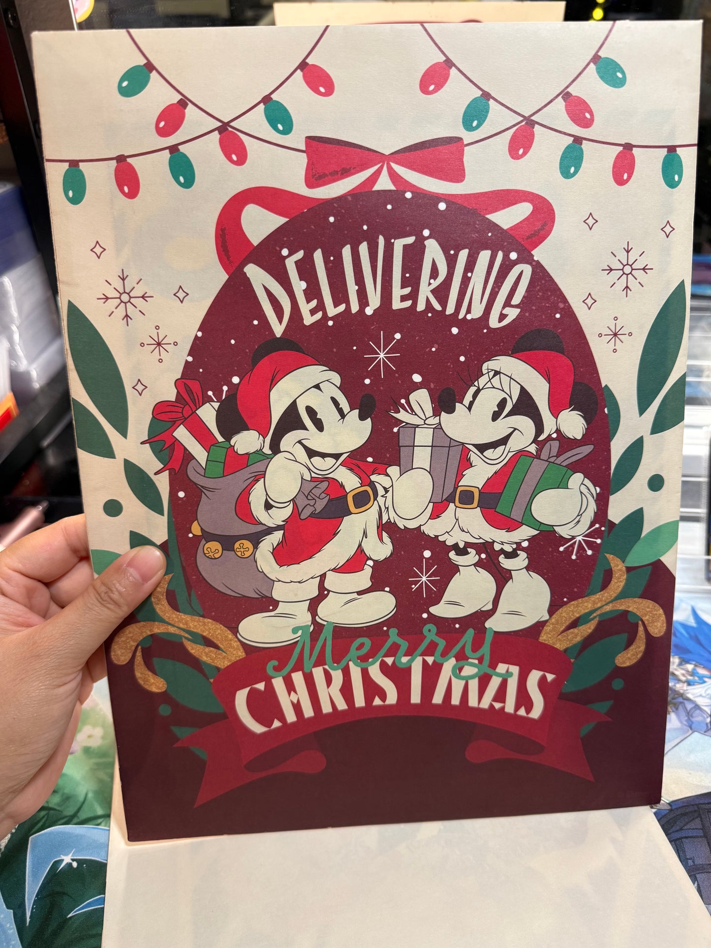 2023 Card Fun Disney 100 Joy Festival Christmas A4 size art board Donald Duck
