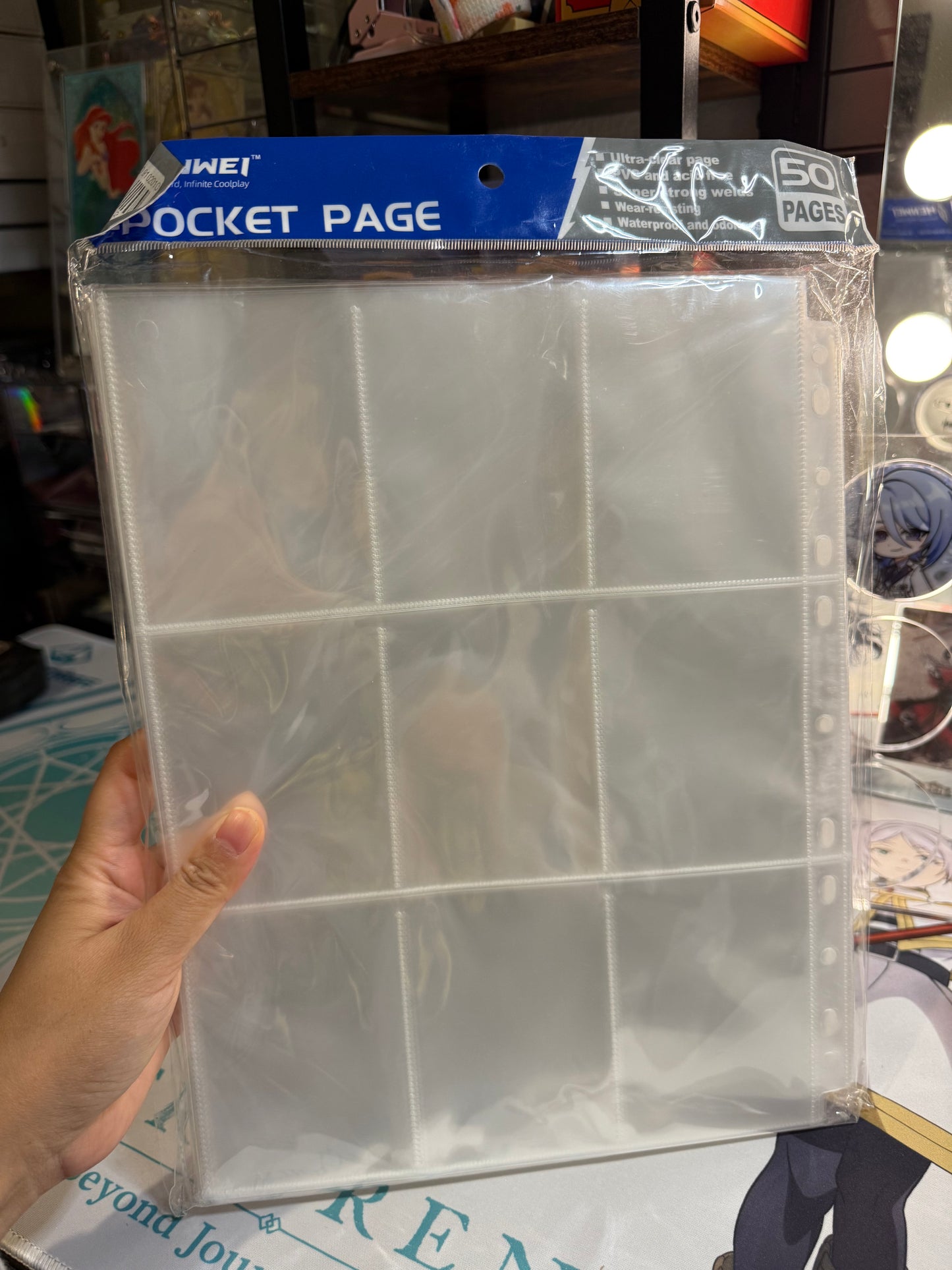 900 Pockets Binder Sheets 50 Pages Double Sided For 3 Ring Binder