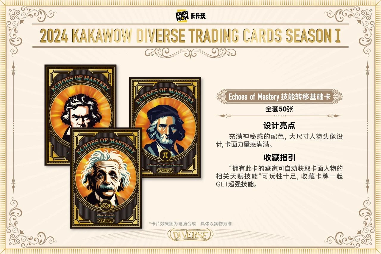 2024 Kakawow Diverse Trading Cards Season 1 sealed box