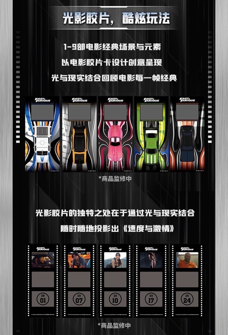 1 box Fast and Furious tickets Card Fun Card Queen