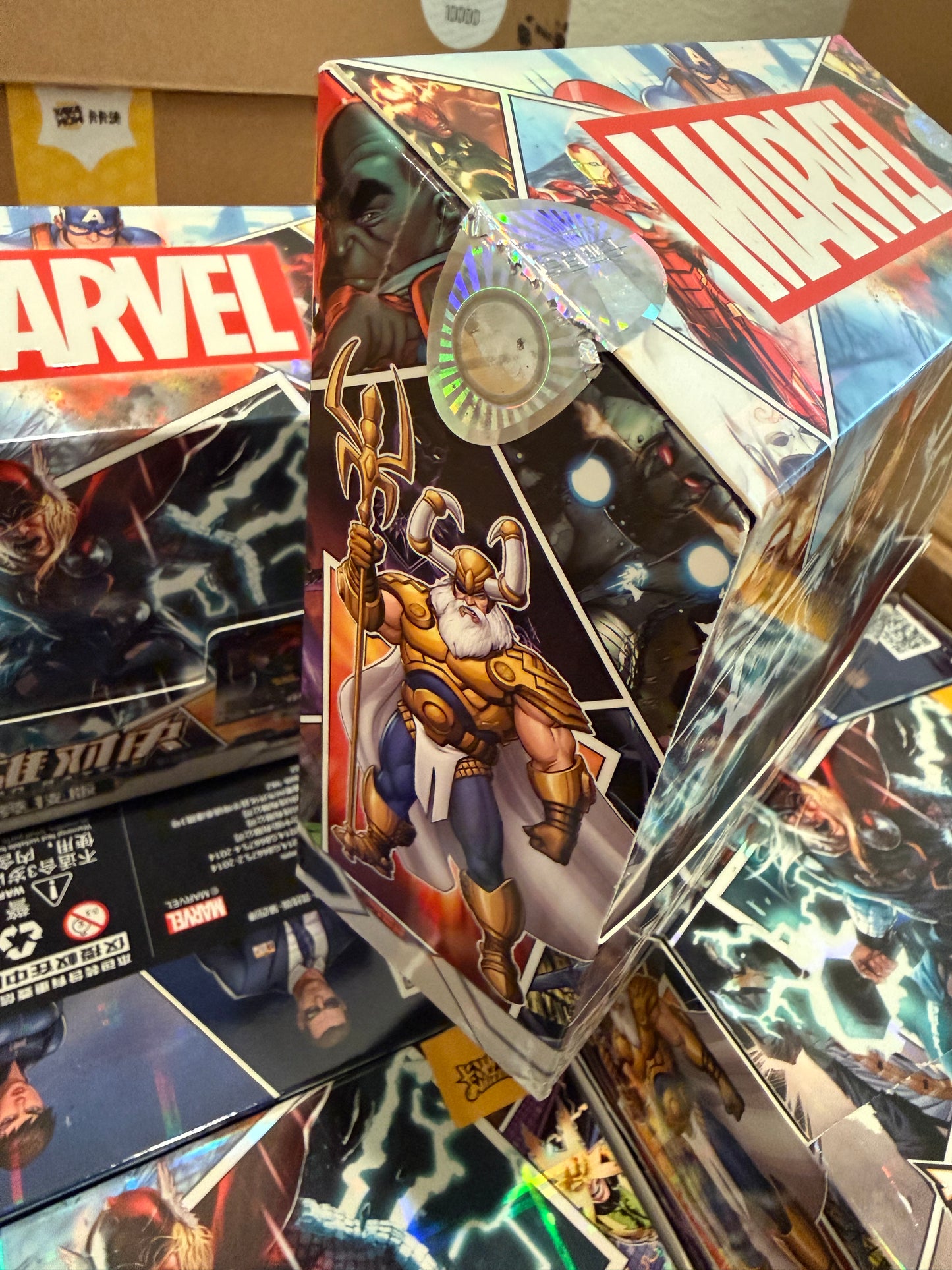Kayou Marvel Hero Battle Series 4 Thor trading cards New Box