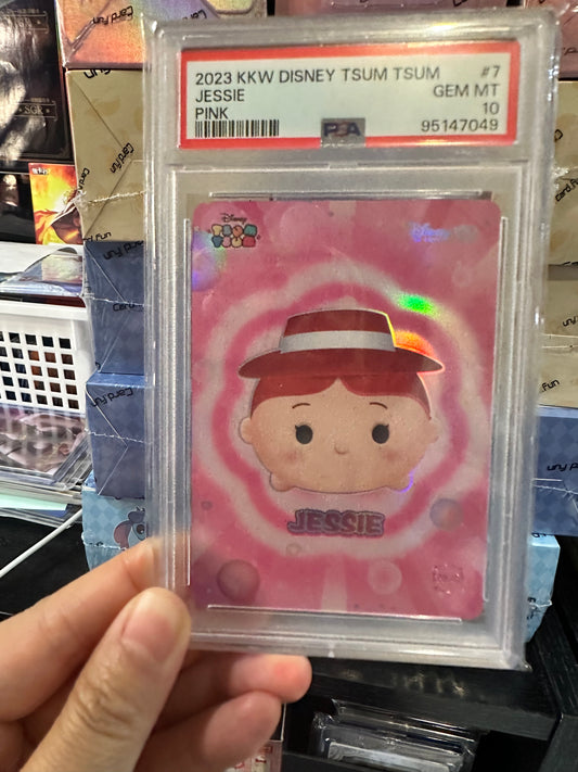 2023 Kakawow Disney Tsum Tsum Pink Jessie PSA 10 US seller