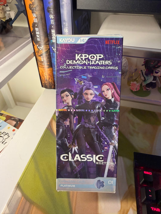 Kayou Kpop Demon Hunters Collectible Trading Card Box Classic Edition Chinese