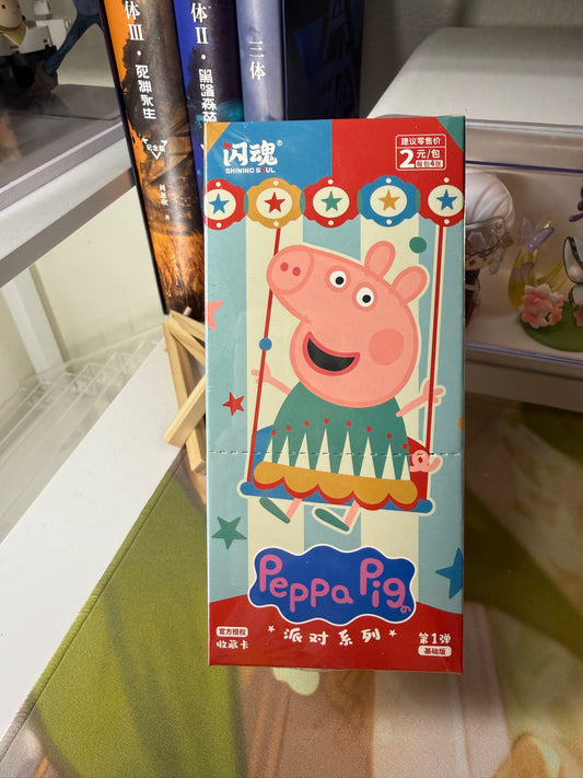 SHININGSOUL Peppa Pig Collection Trading Crad Series 1 TCG Booster Box