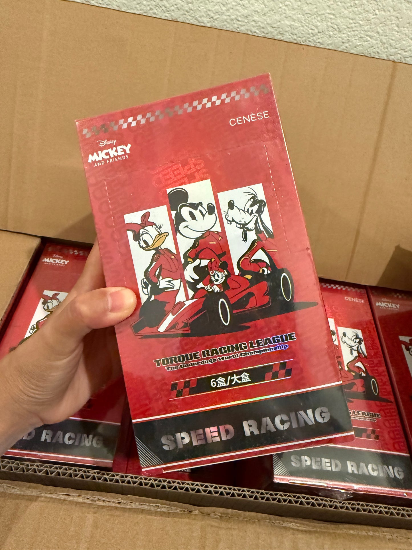 2025 Disney Cenese Speed Racing Mickey And Friends Limited Edition Cards