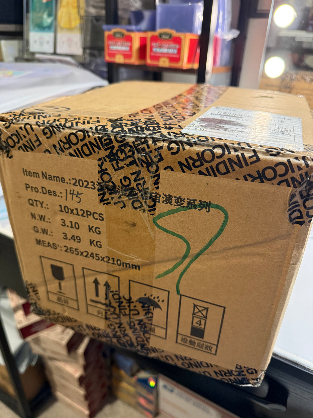 1 sealed case (10 boxes) Finding Unicorn Marvel Comics Evolution
