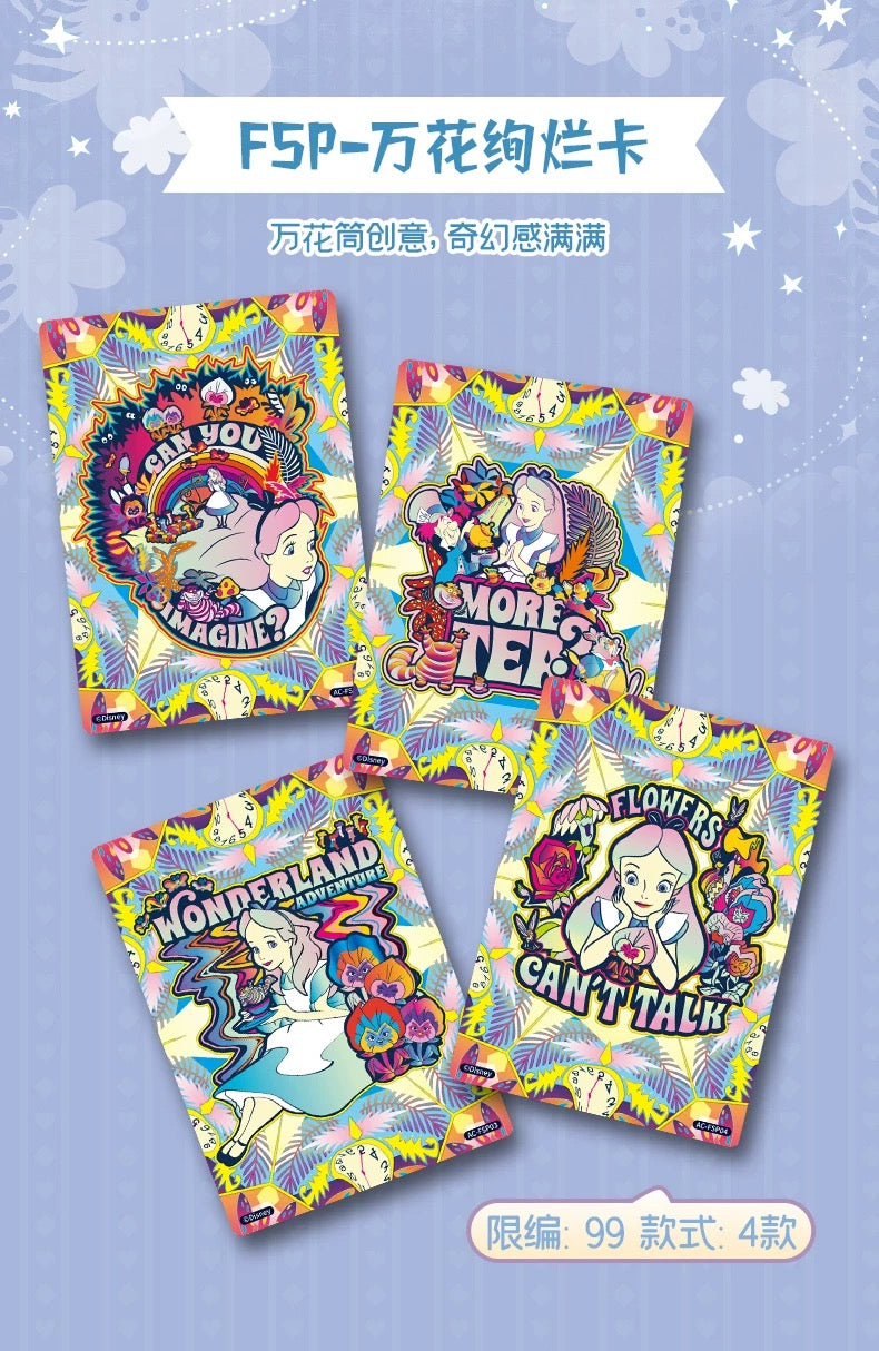 Card Fun 2025 Disney Alice In Wonderland Trading Card Random Box