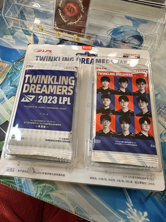 EDG LPL 2023 Twinkling Dreamers booster packs bundle Buffun