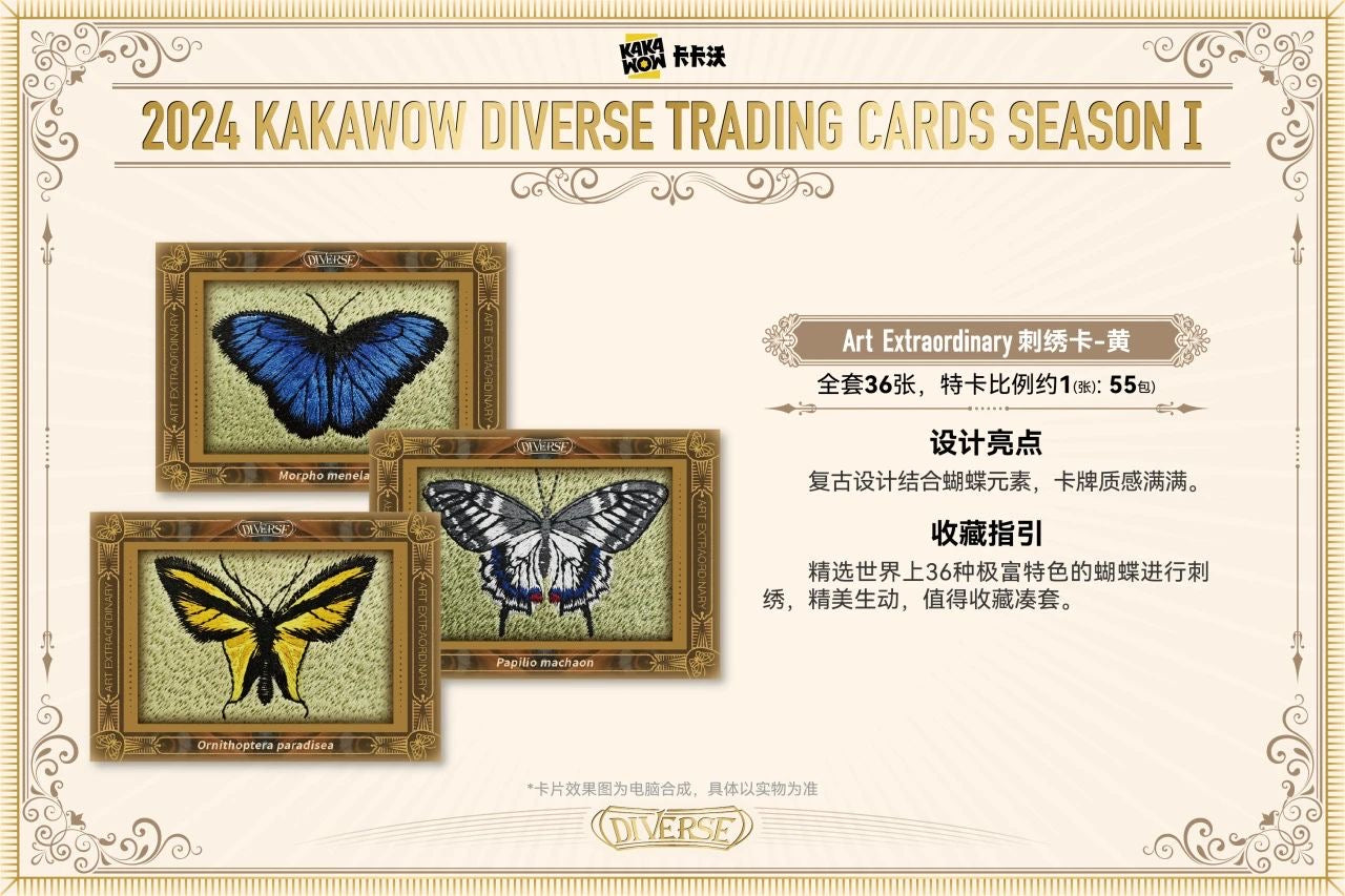 2024 Kakawow Diverse Trading Cards Season 1 sealed box