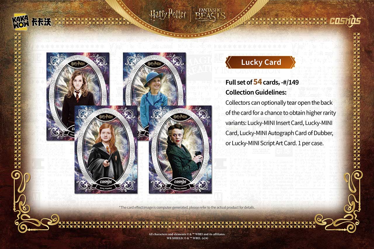 Kakawow 2025 Cosmos Harry Potter Trading Cards Sealed Box