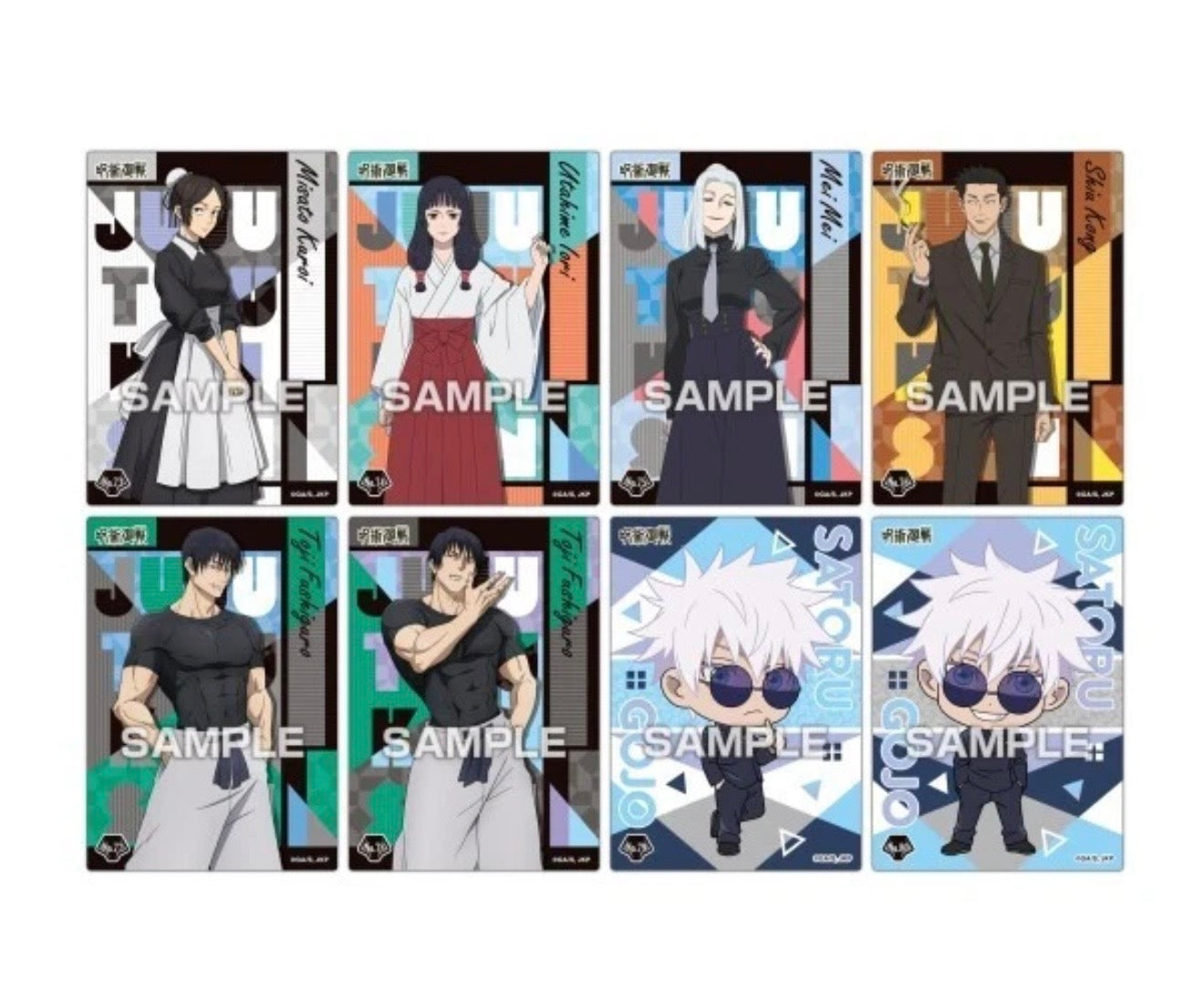 Ensky Japanese Jujutsu Kaisen Clear Cards Vol 3 Collection Cards Sealed Box
