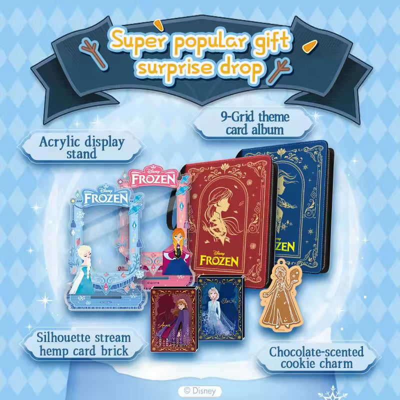 1 Case Card Fun Disney Frozen: four seasons glimmer collectible cards booster box(ship from China )
