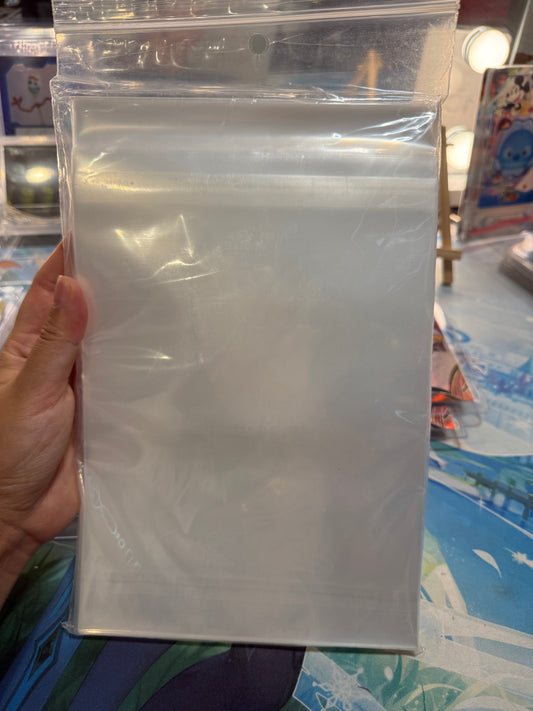 1 pack(50PCS) A5 Boards Cards  thick sleeves Top Seal 155*215+25