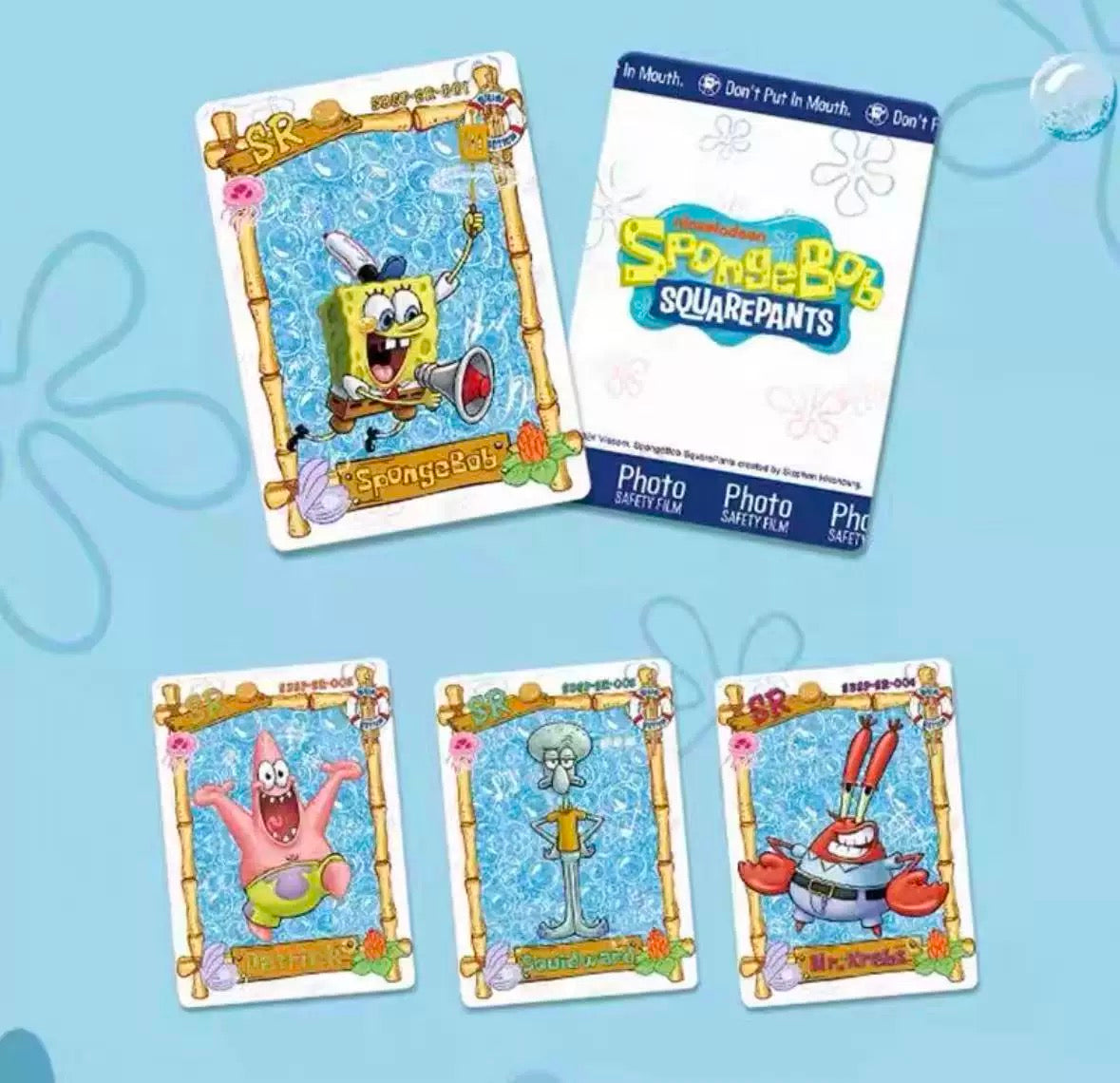 KB SpongeBob SquarePants Mystery Box Polaroid Cards V5 Trading Cards