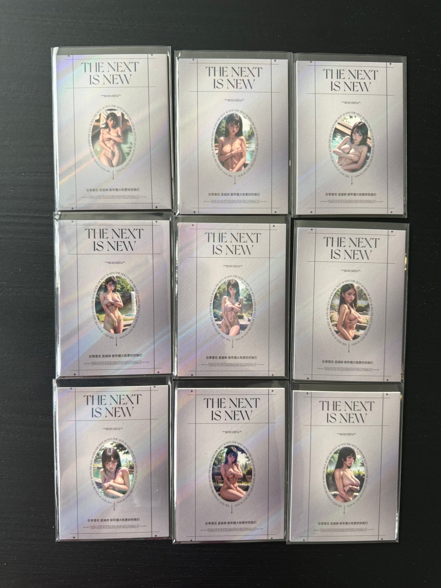Hormone 4 Goddess Story Anime Waifu Card TCG Spicy 9 cards/set US seller
