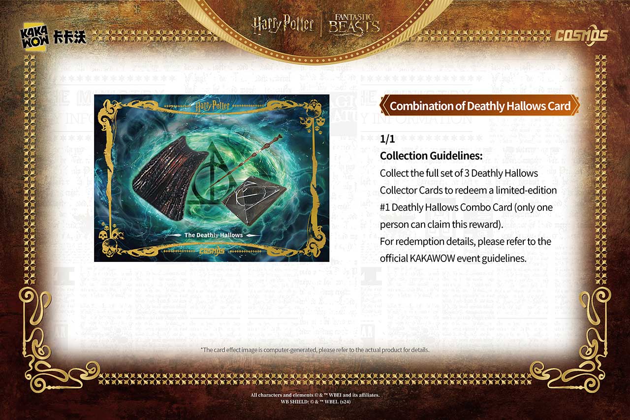 Kakawow 2025 Cosmos Harry Potter Trading Cards Sealed Box