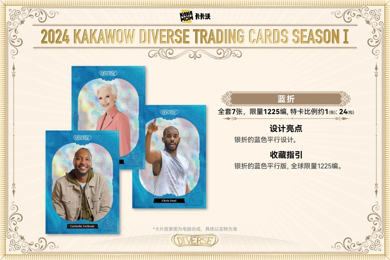 2024 Kakawow Diverse Trading Cards Season 1 sealed box