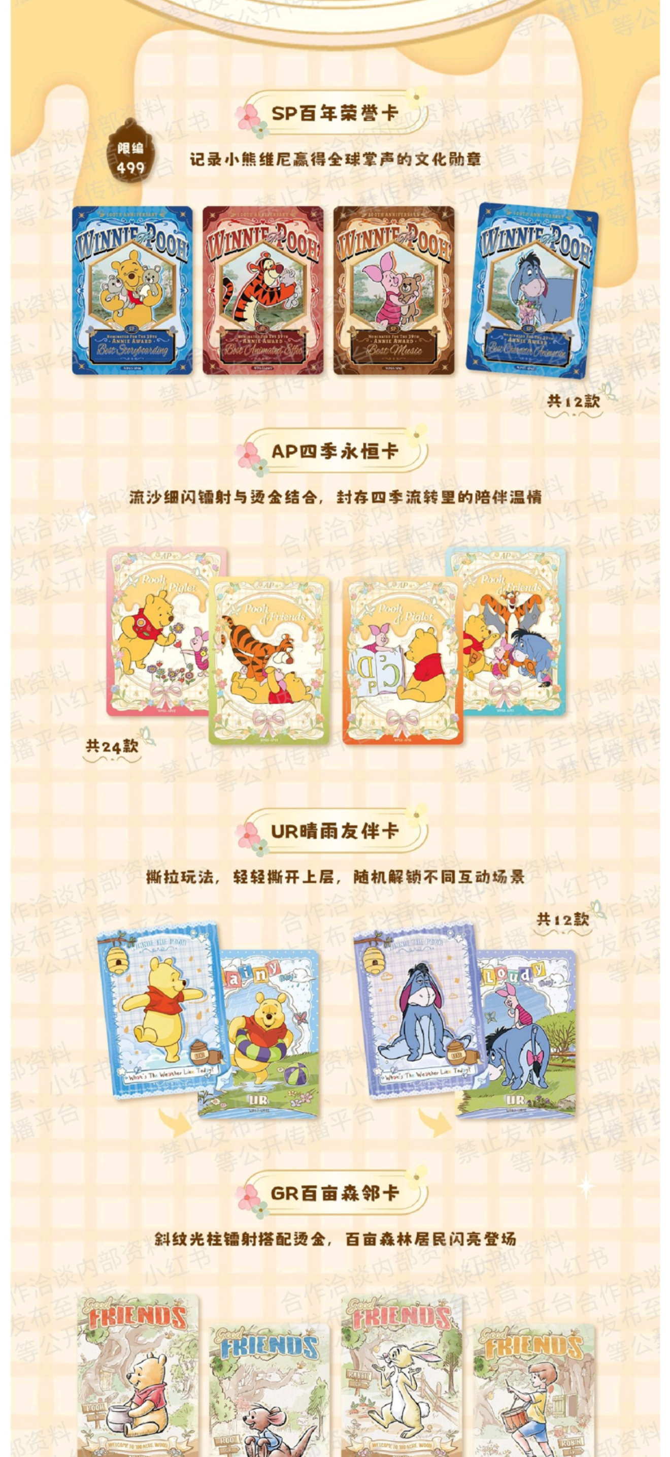 1 Box 2026 Card Fun Winnie the Pooh 100th anniversary collectible cards