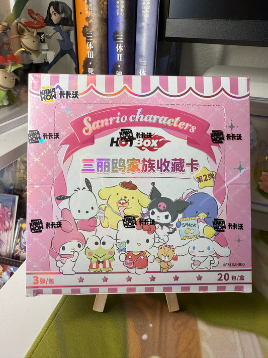 2024 Kakawow Hot Box Sanrio Characters Vol2 Trading Cards Sealed Box
