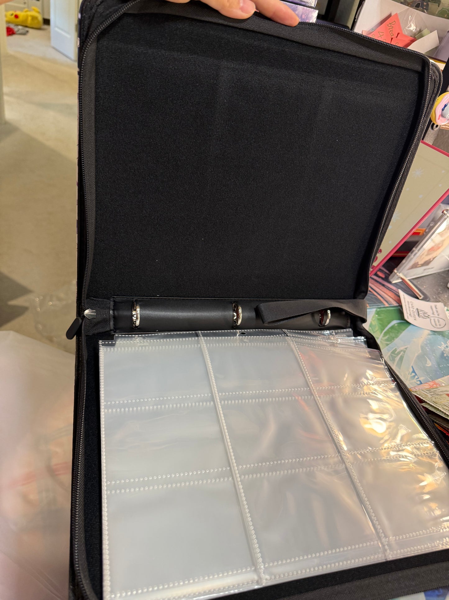 Card Fun official Re:ZERO Starting life in another world Trading Cards binder 3 Ring 9 Pockets