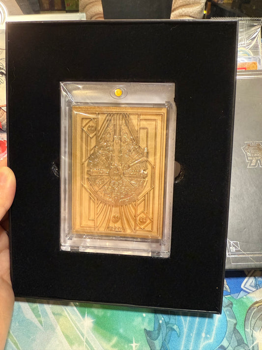 Card Fun Star Wars global art collection card PR Millennium Falcon Metal card