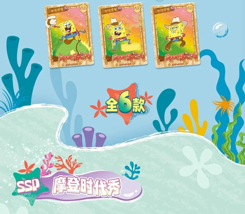 KB SpongeBob SquarePants Mystery Box Polaroid Cards V5 Trading Cards