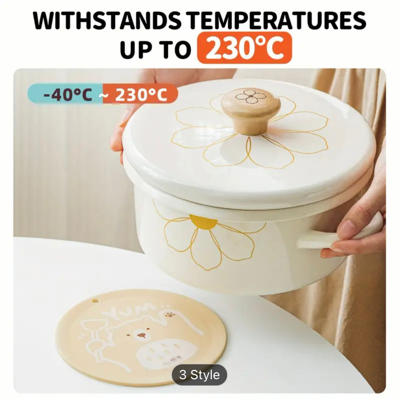 Anti-scalding Mat, High Temperature Resistant Pot Mat, Kitchen Cup And Plate Mat, Dining Table Mat, Silicone Insulation Mat