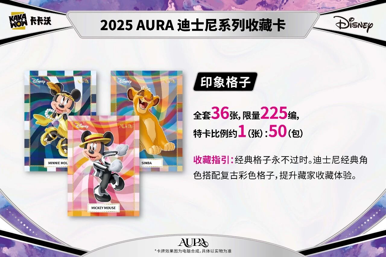 2025 Kakawow Aura Disney Collection Trading Card Sealed Box