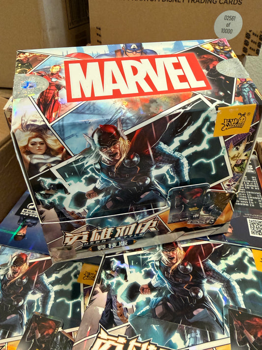 Kayou Marvel Hero Battle Series 4 Thor trading cards New Box