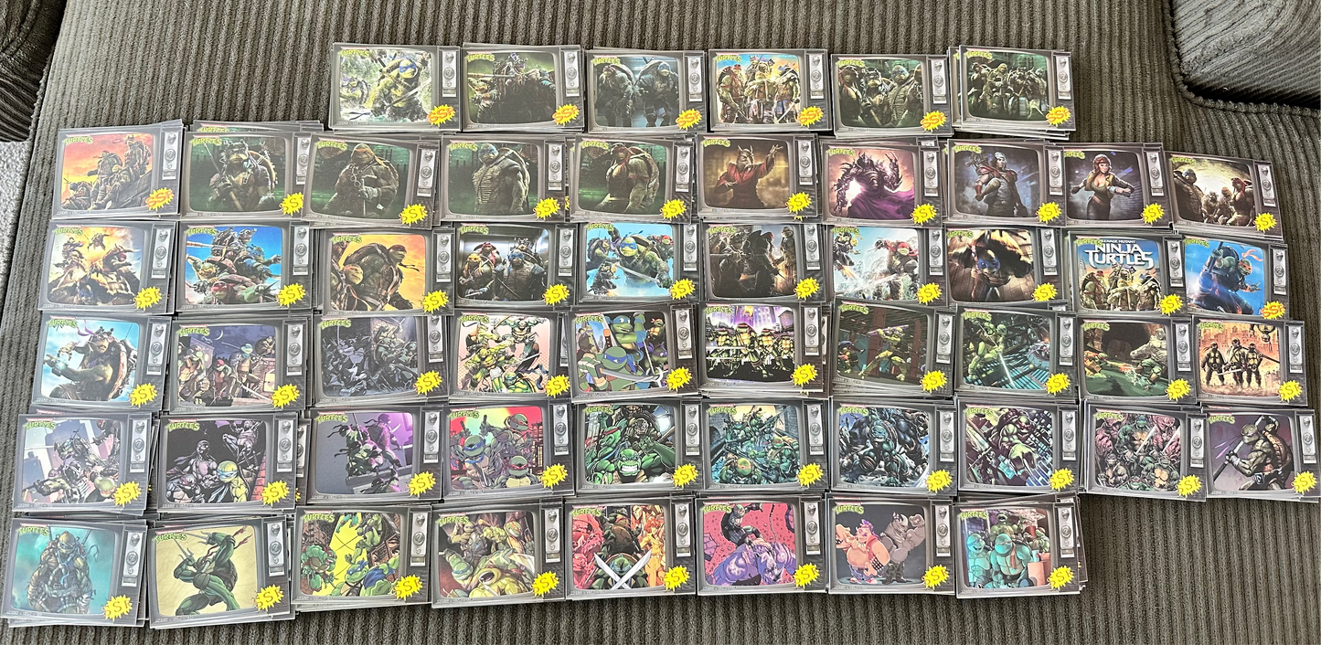 TMNT Base Cards bulk whole set total 54 cards(SSR85-SSR138)