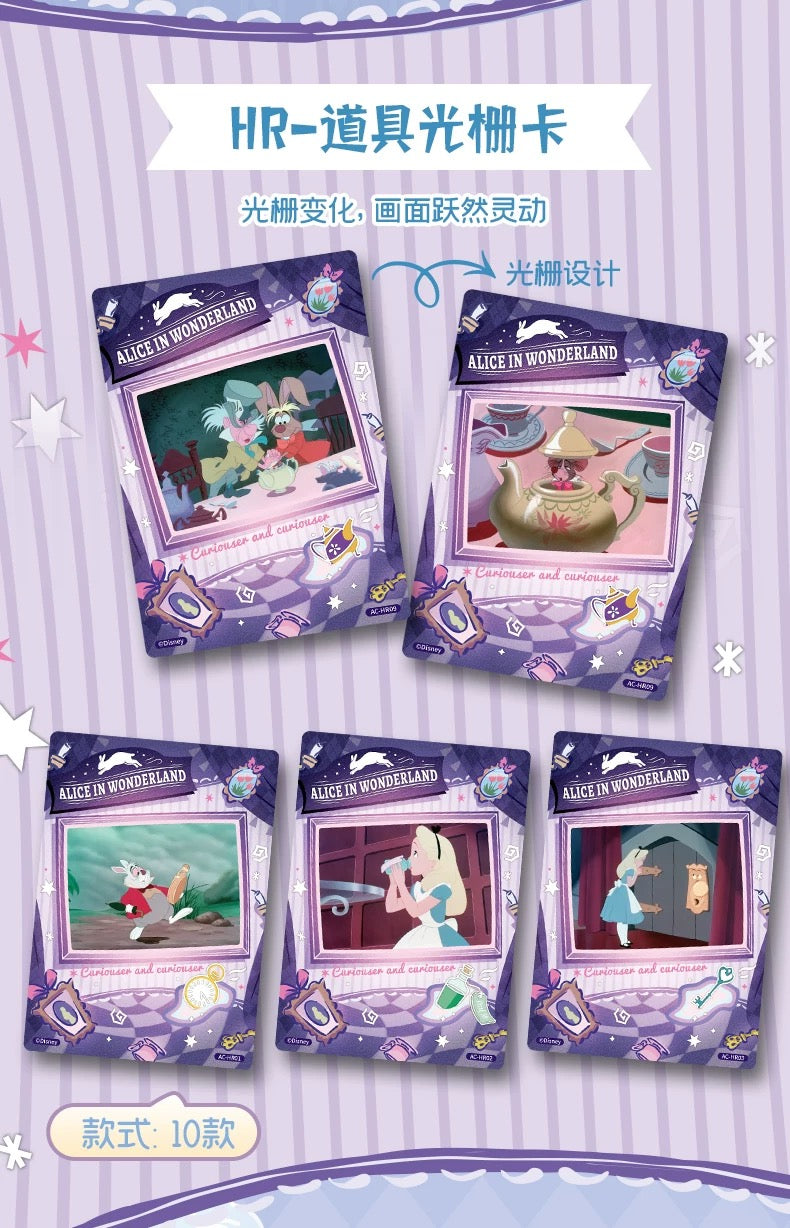 Card Fun 2025 Disney Alice In Wonderland Trading Card Random Box