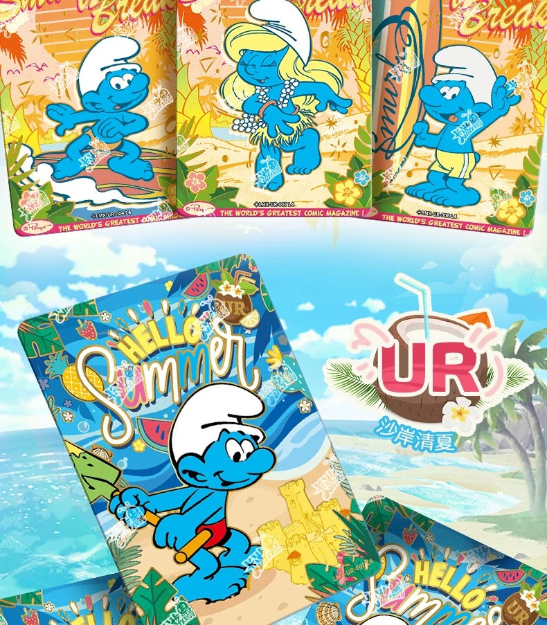 Kayou The Smurfs Collection Trading Card Adventure Sealed  Booster Box